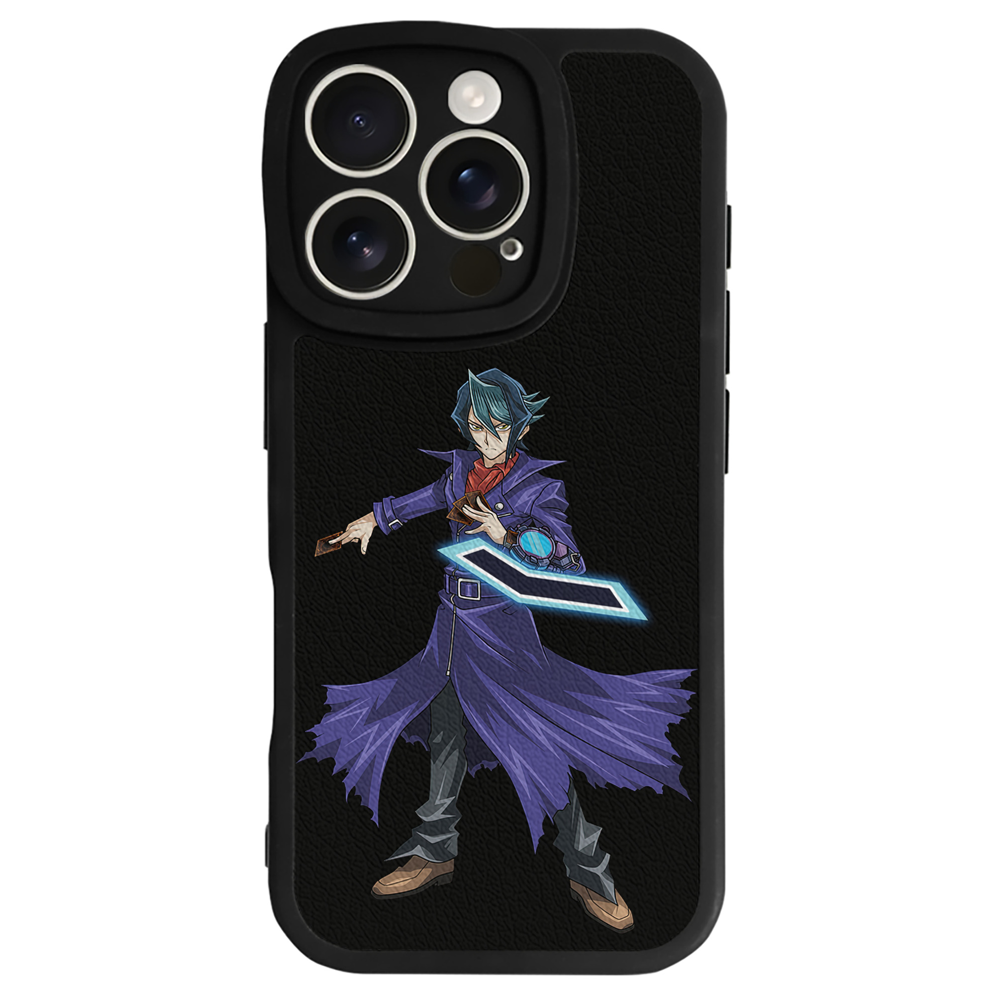 遊☆戯☆王 Yu-Gi-Oh! 【iPhone 16シリーズ対応】シリコンスマホケース（レザー調） 材質：シリコン